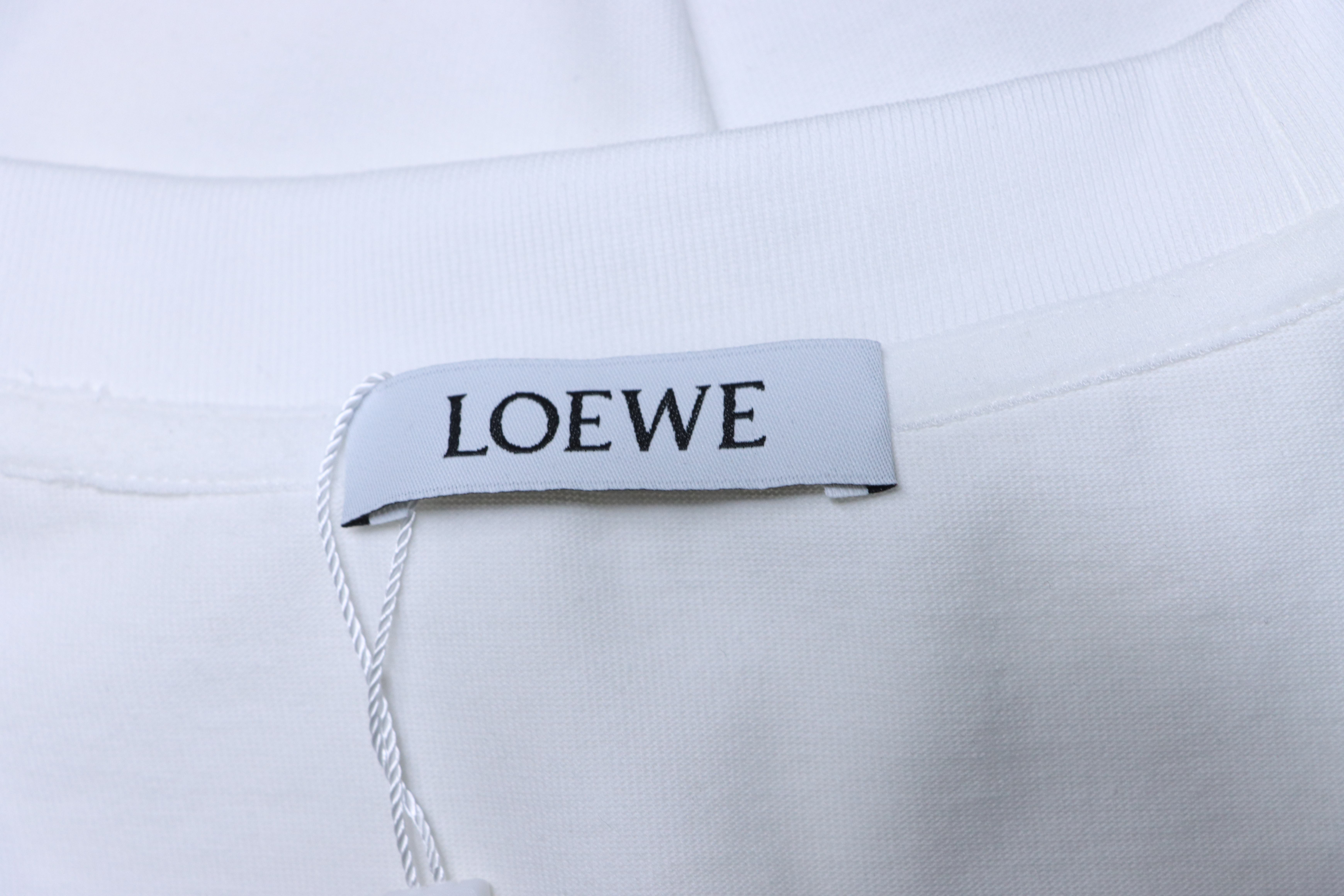 Loewe 26SS Towel Patch Letter Short Sleeve T-Shirt -1