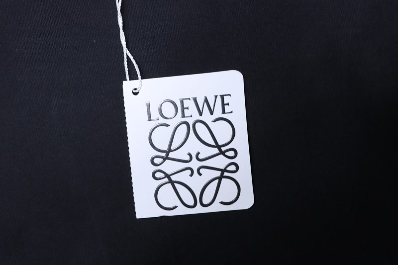 Loewe 26SS Towel Patch Letter Short Sleeve T-Shirt -2