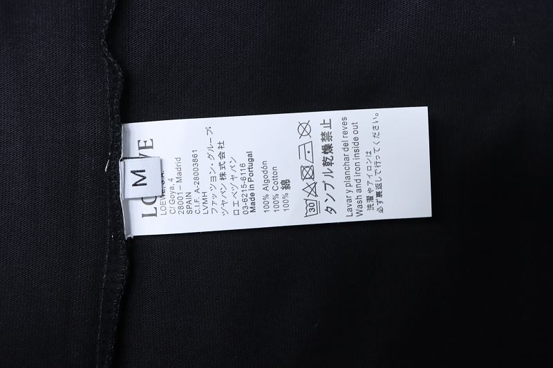 Loewe 26SS Towel Patch Letter Short Sleeve T-Shirt -2