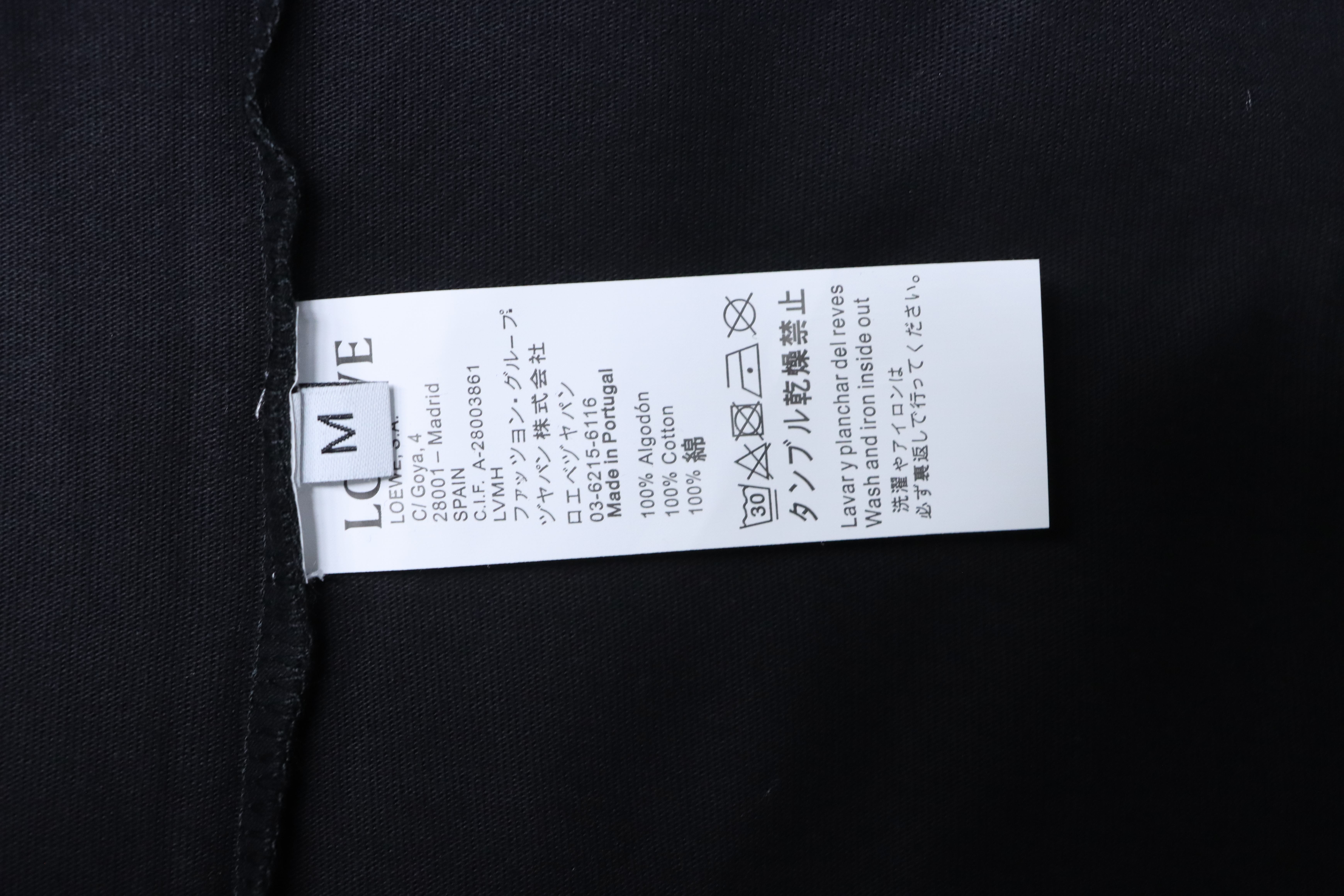 Loewe 26SS Towel Patch Letter Short Sleeve T-Shirt -2