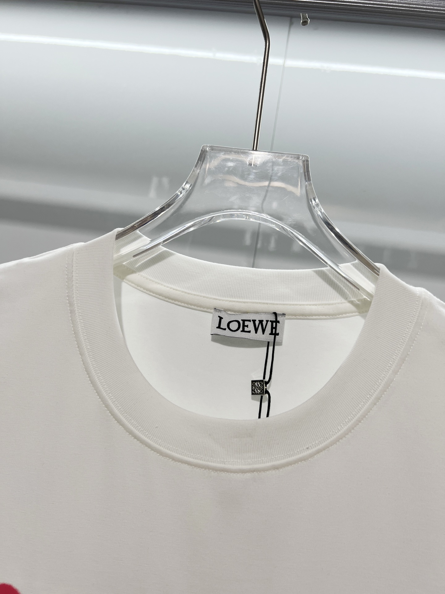 Loewe 26SS Towel Patch Letter Short Sleeve T-Shirt -3