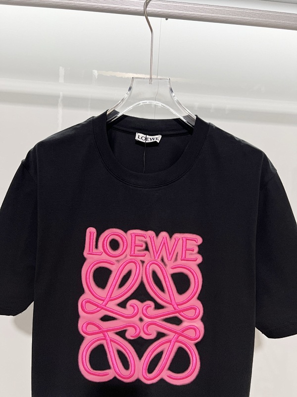 Loewe 26SS Towel Patch Letter Short Sleeve T-Shirt -4