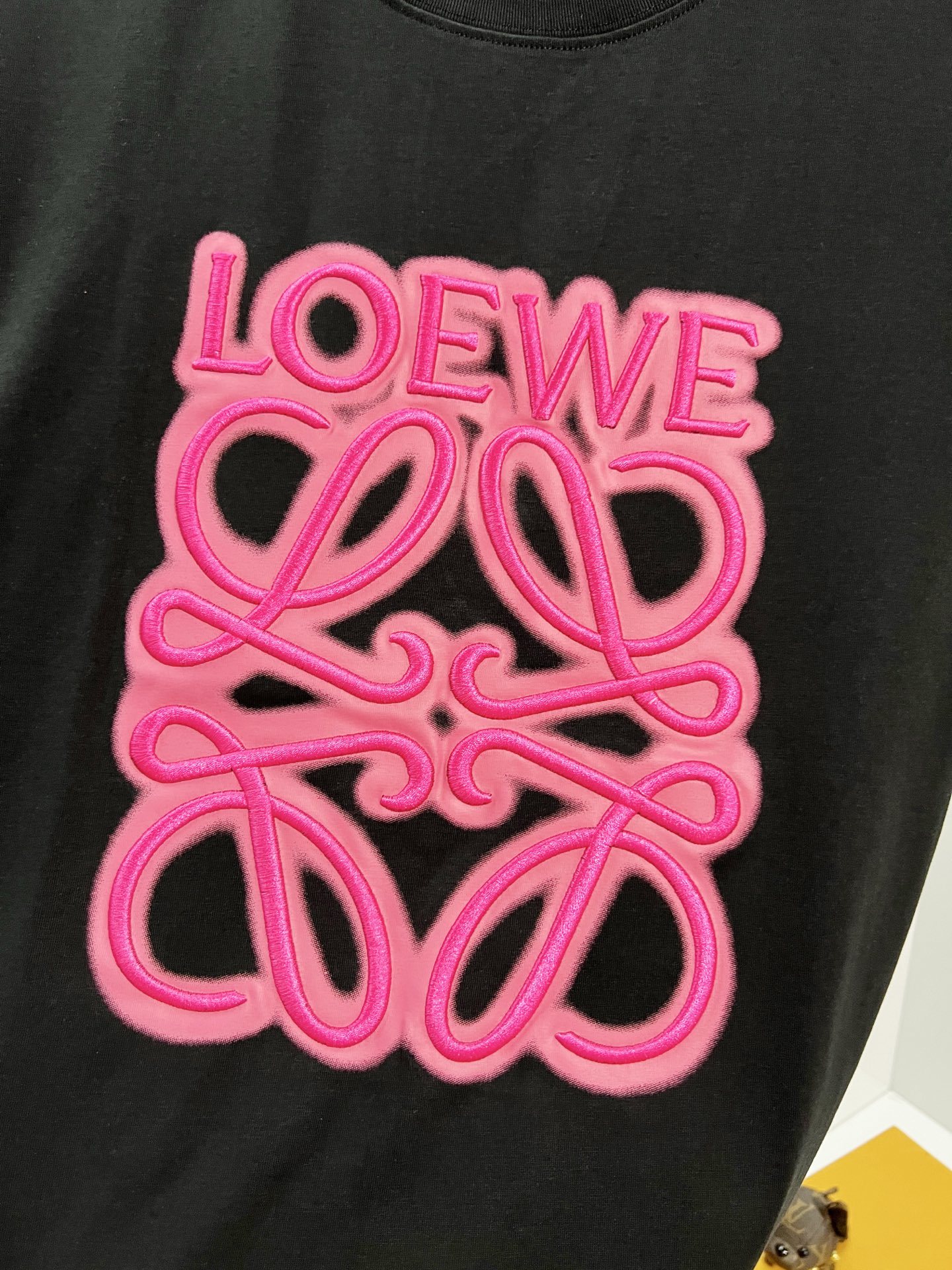 Loewe 26SS Towel Patch Letter Short Sleeve T-Shirt -4