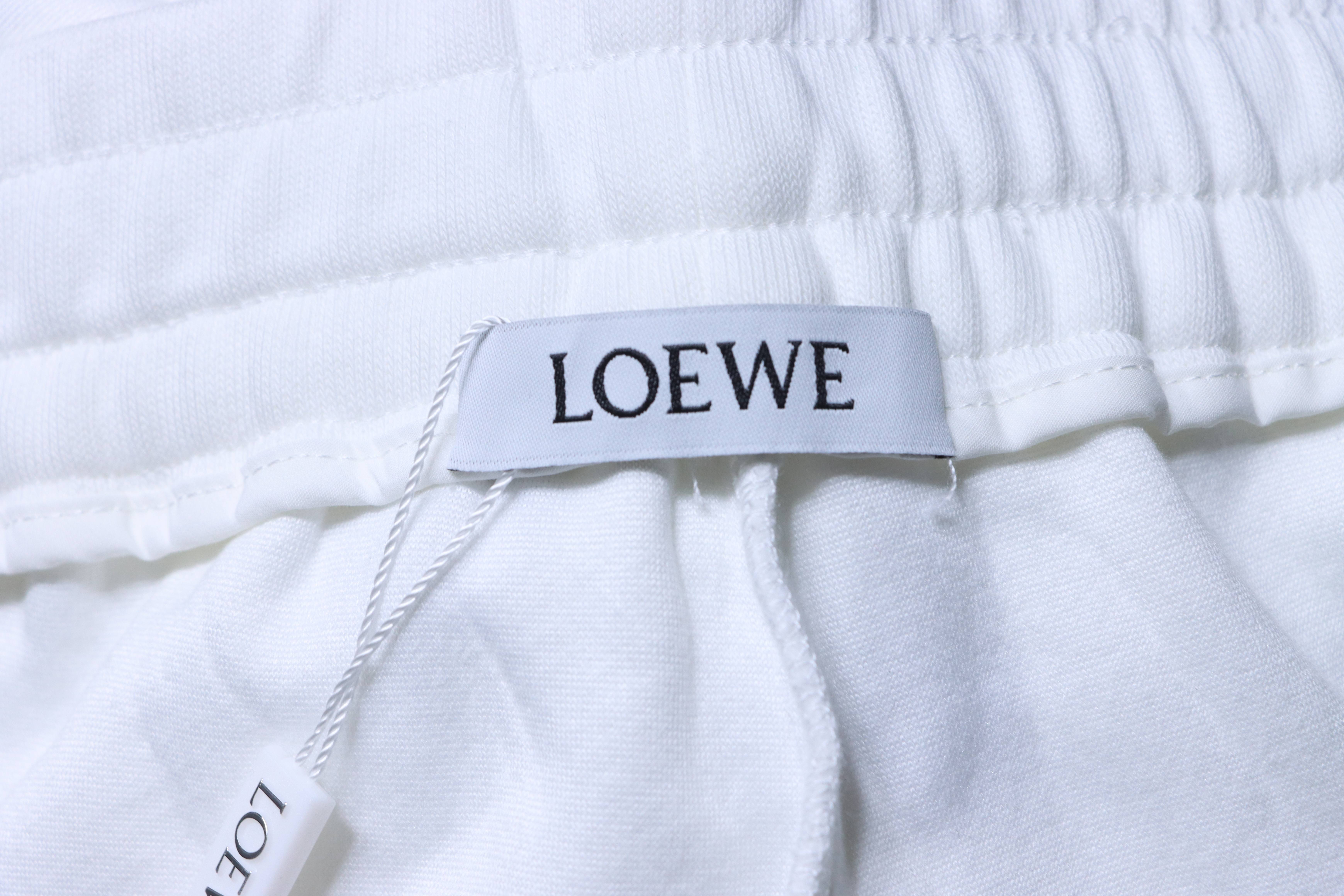Loewe 26SS Towel Patch Letter Shorts -1