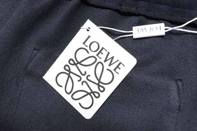 Loewe 26SS Towel Patch Letter Shorts -2