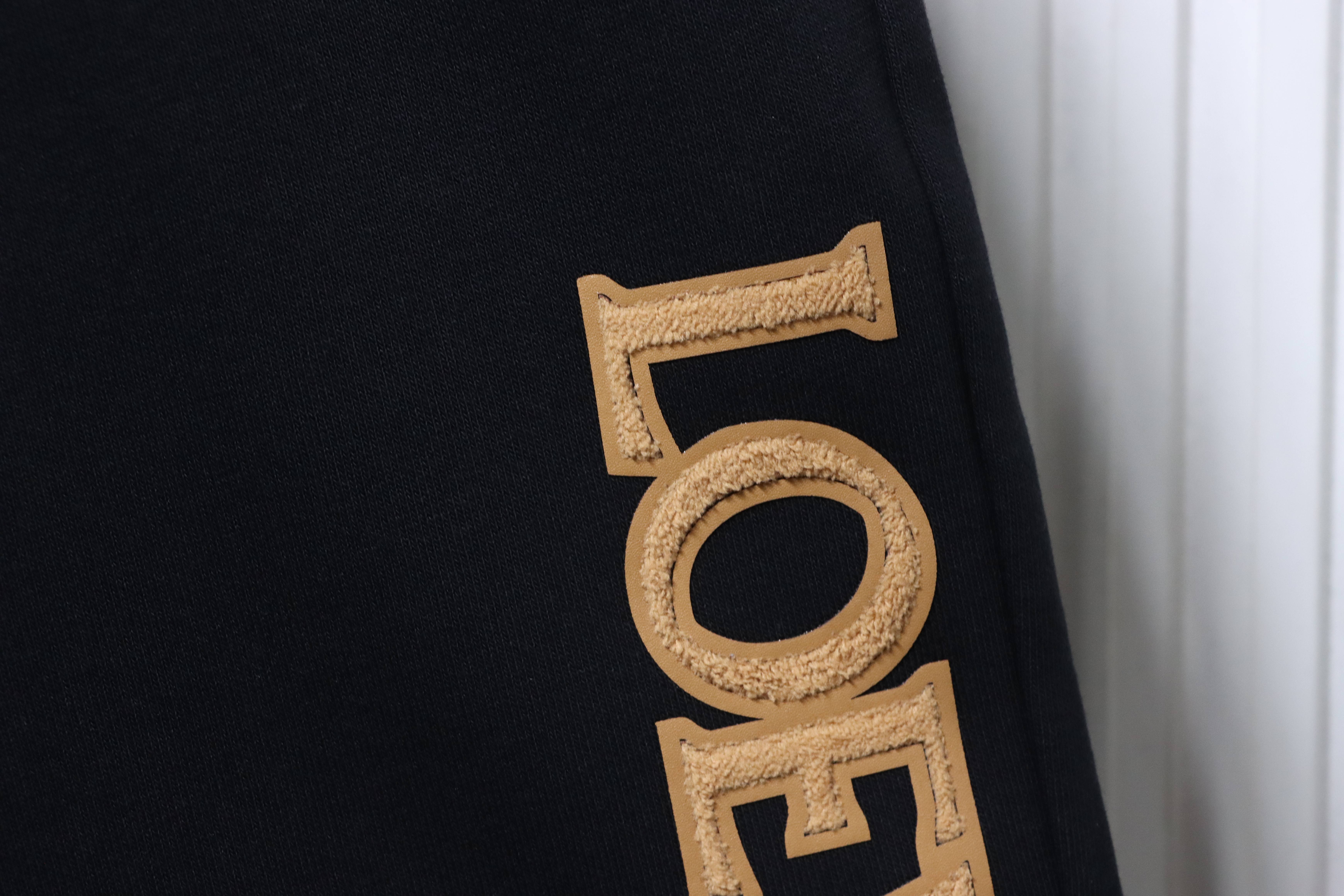 Loewe 26SS Towel Patch Letter Shorts -2