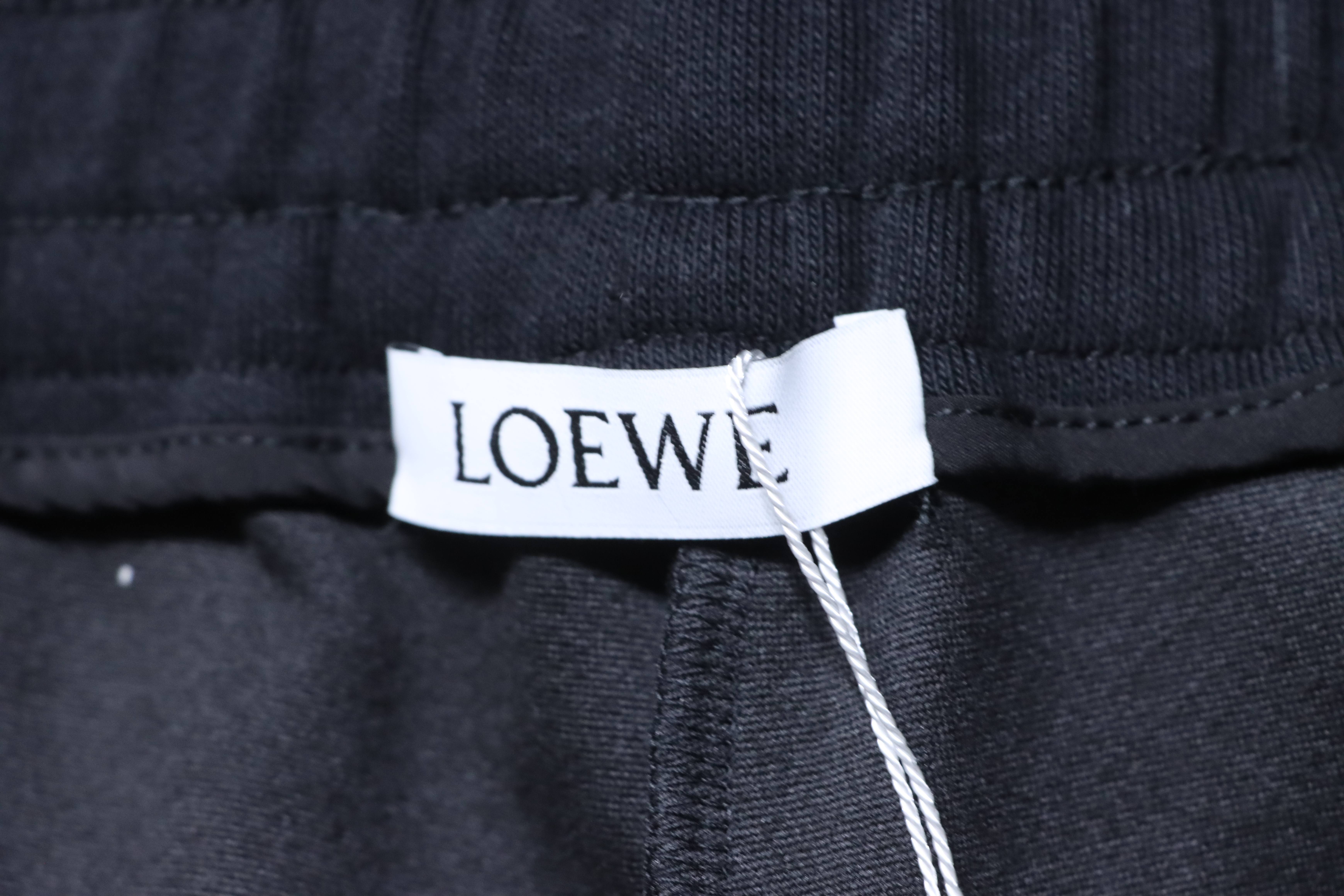 Loewe 26SS Towel Patch Letter Shorts -2