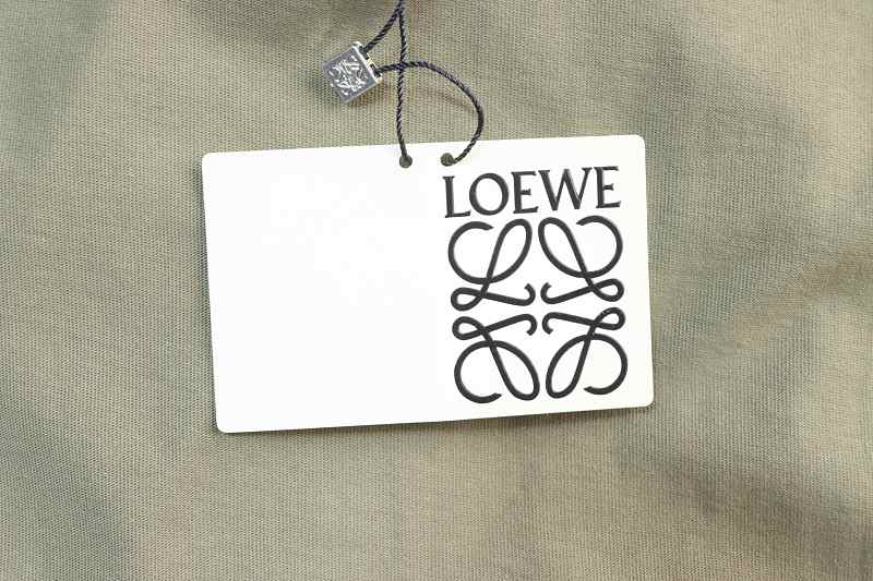 Loewe Anagram Embroidered Short Sleeve T-Shirt -1