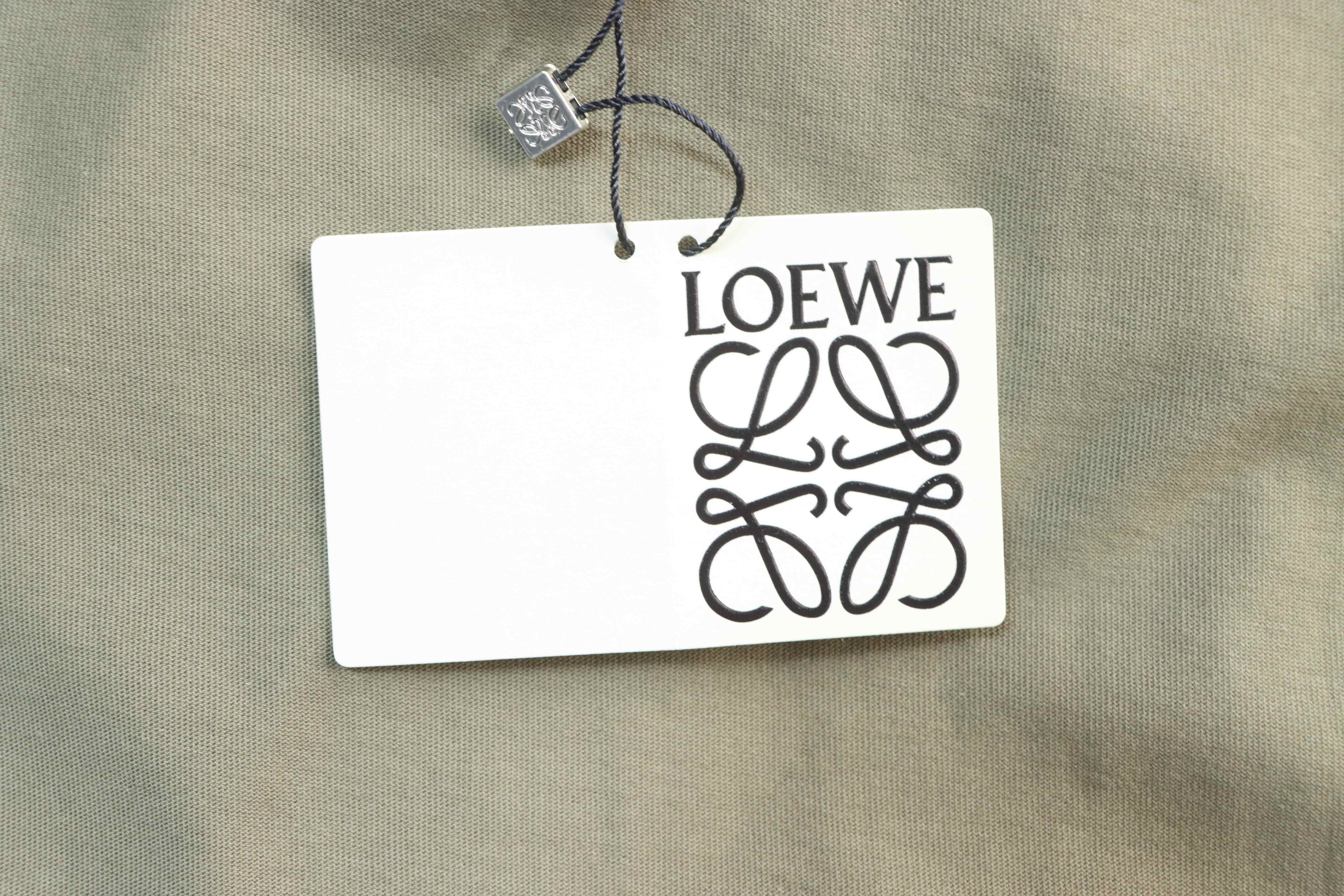 Loewe Anagram Embroidered Short Sleeve T-Shirt -1