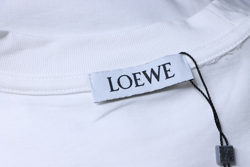 Loewe Bunny Embroidered Crewneck Short Sleeve T-Shirt -1