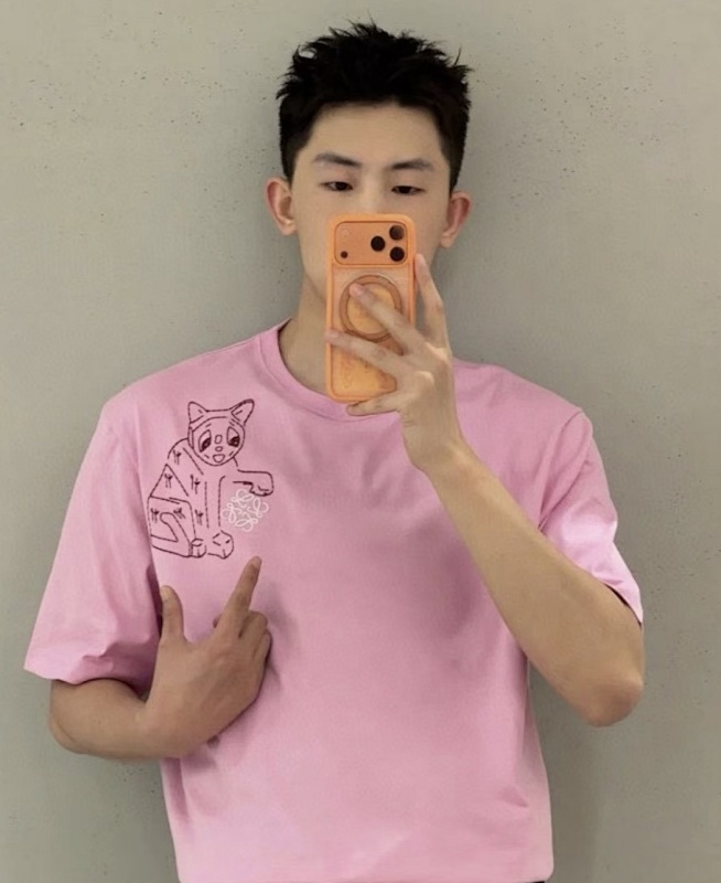 Loewe Ceramic Big Cat Short Sleeve T-Shirt -1