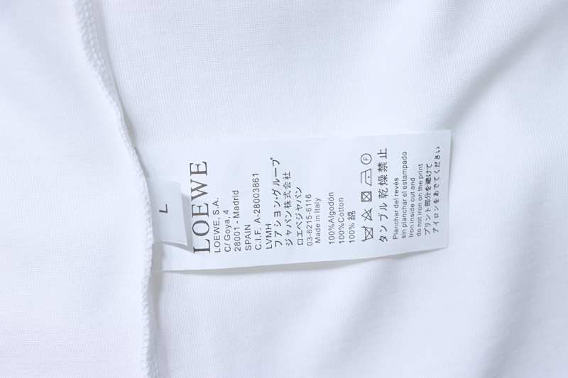 Loewe Ceramic Big Cat Short Sleeve T-Shirt -2