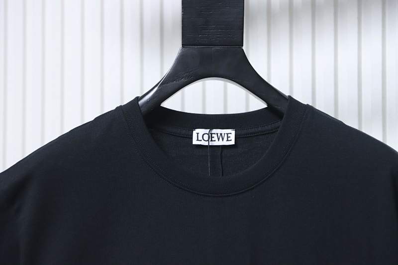 Loewe Classic Embroidered Letter Pocket Short Sleeve T-Shirt -1