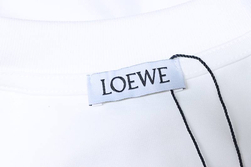 Loewe Classic Embroidered Short Sleeve T-Shirt -1