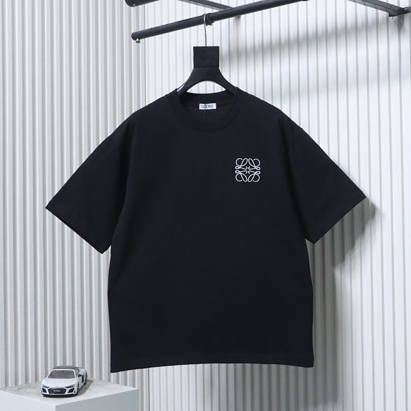 Loewe Classic Embroidered Short Sleeve T-Shirt -2