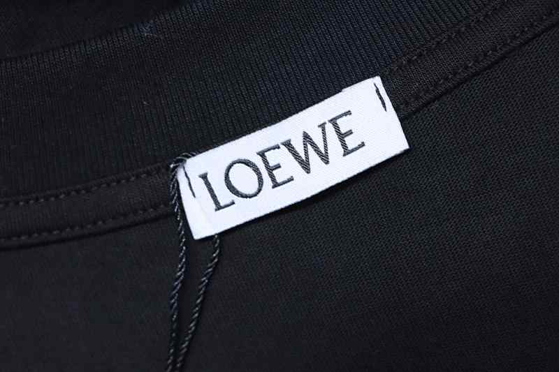 Loewe Classic Embroidered Short Sleeve T-Shirt -2