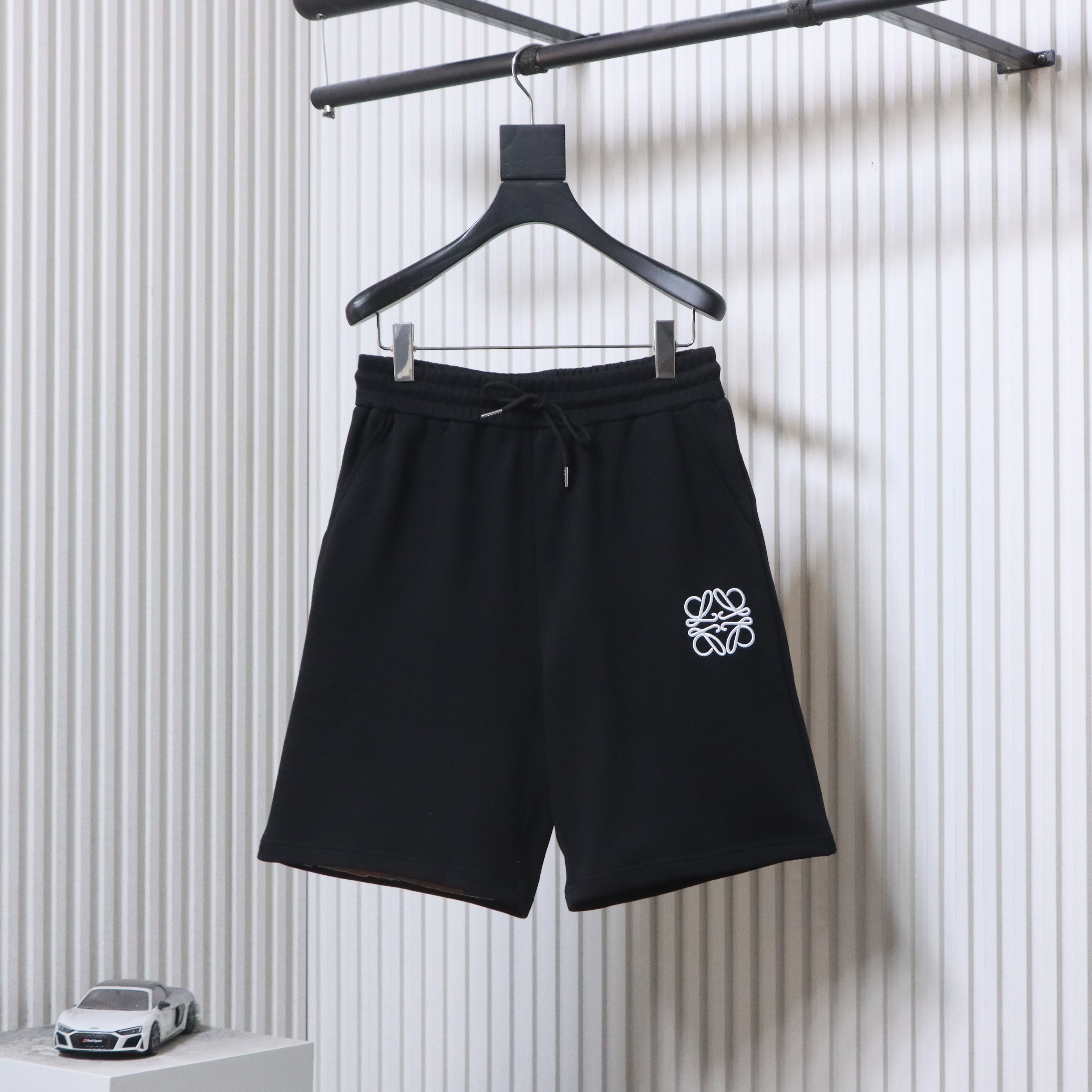 Loewe Classic Logo Embroidered Shorts