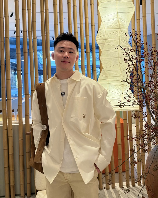 Loewe Colorblock Embroidered Shirt