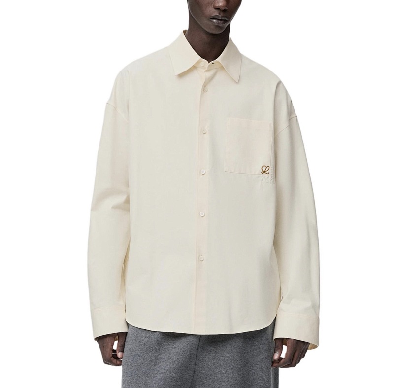 Loewe Colorblock Embroidered Shirt