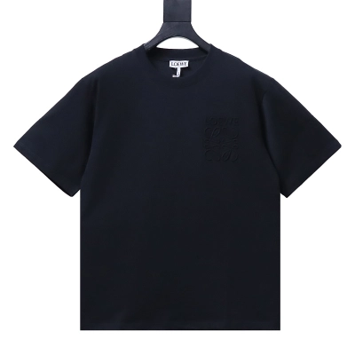 Loewe Embossed Tonal Logo Short Sleeve T-Shirt -2 01