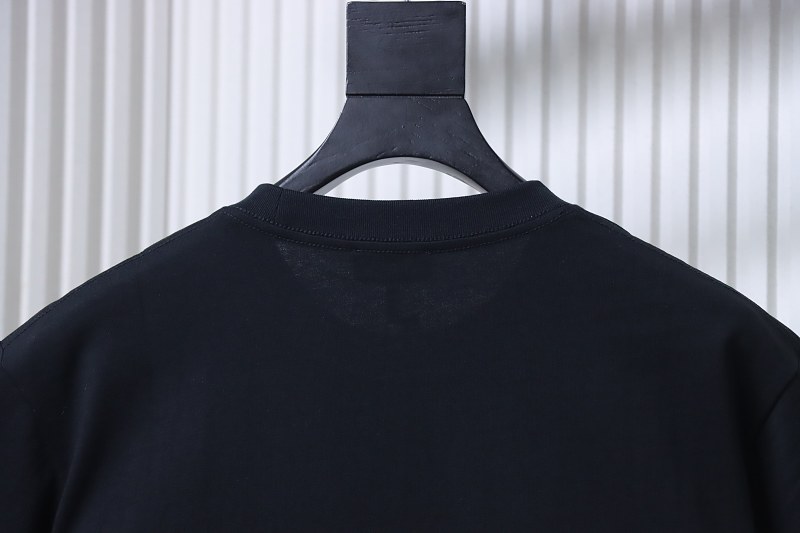 Loewe Embossed Tonal Logo Short Sleeve T-Shirt -2