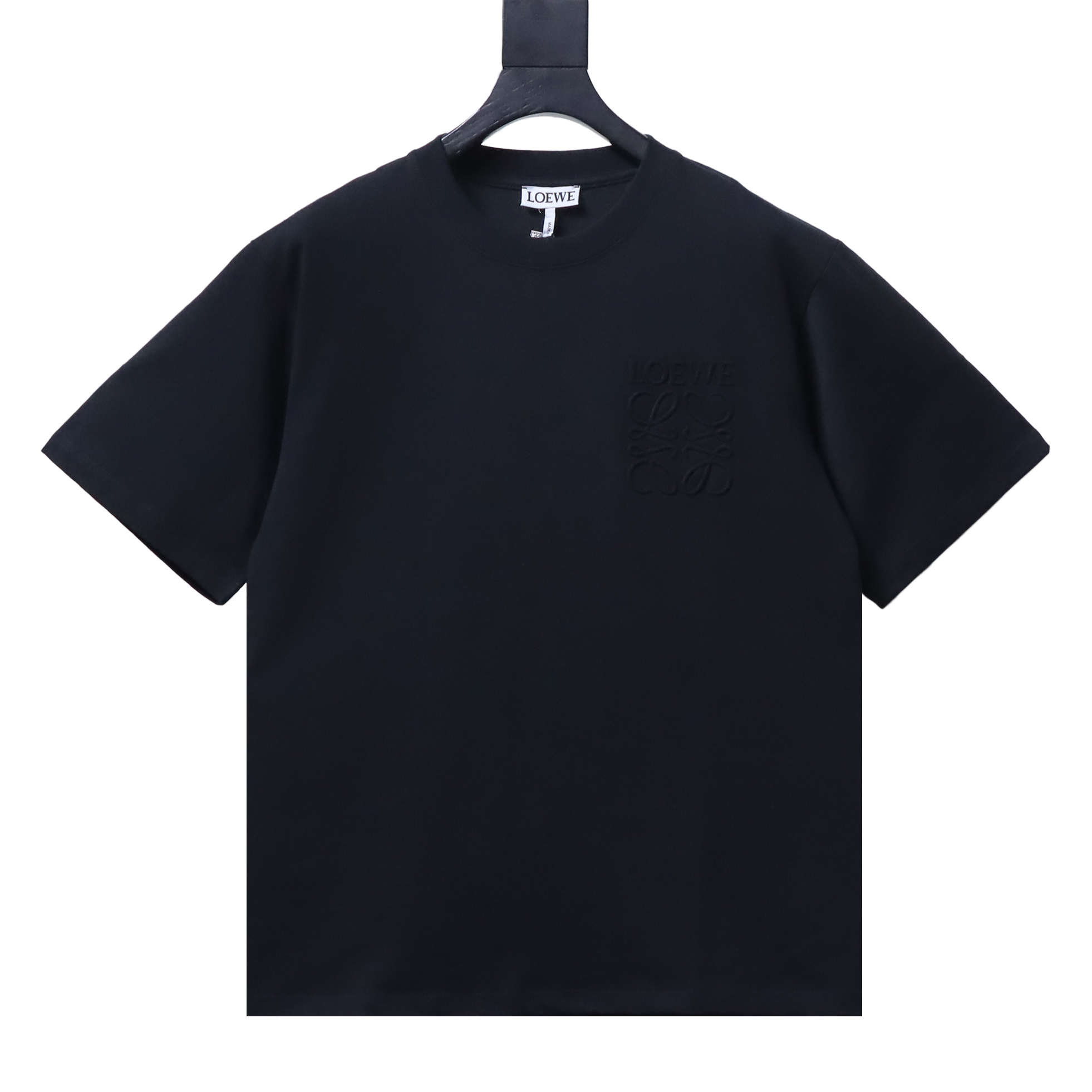 Loewe Embossed Tonal Logo Short Sleeve T-Shirt -2