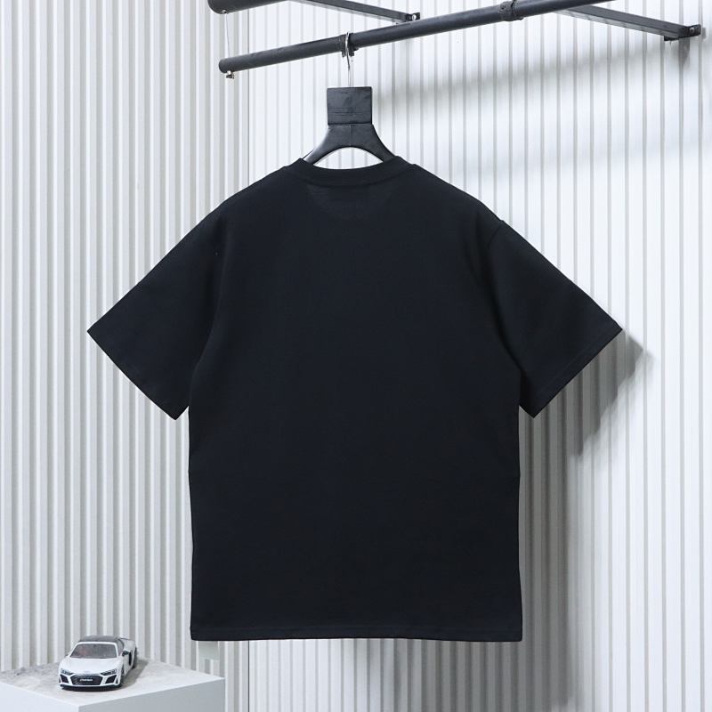 Loewe Floral Embroidered Logo Short Sleeve T-Shirt -1
