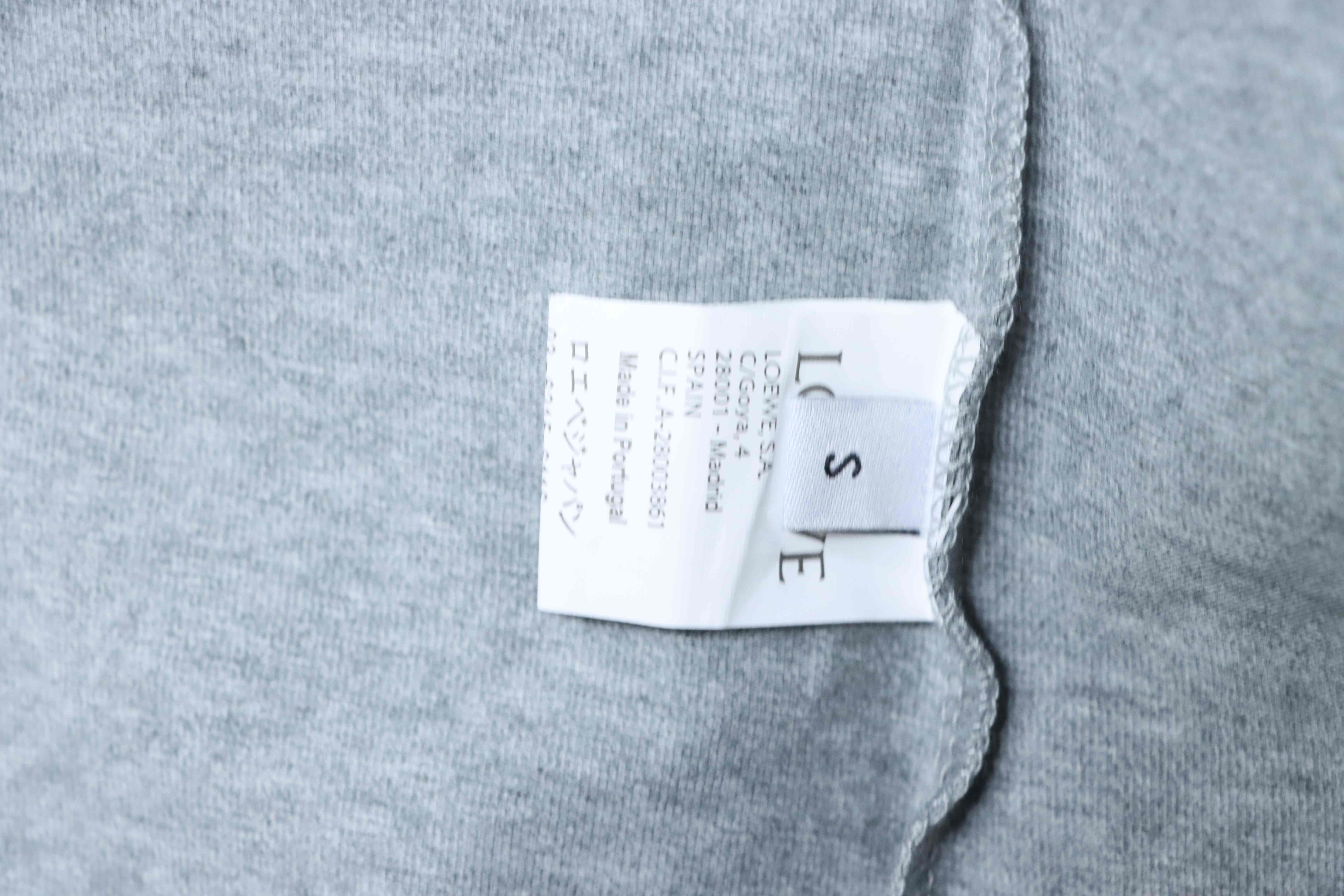 Loewe Kitten Letter Logo Embroidered Short Sleeve T-Shirt