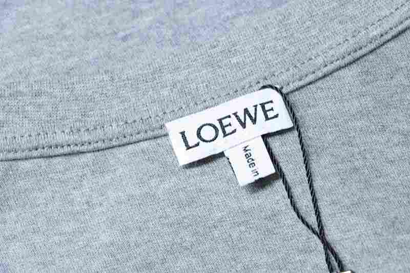 Loewe Limited Monster Eyes Logo Embroidered Short Sleeve T-Shirt -1