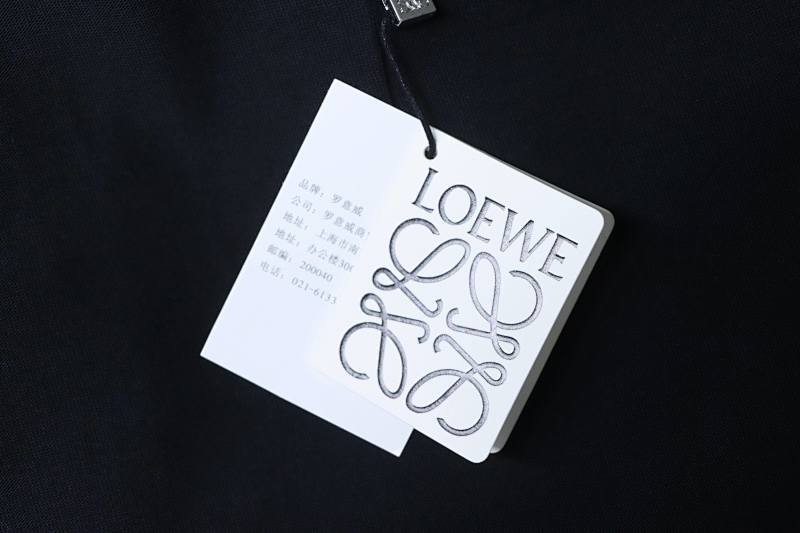 Loewe Pocket Embroidered Short Sleeve T-Shirt -1