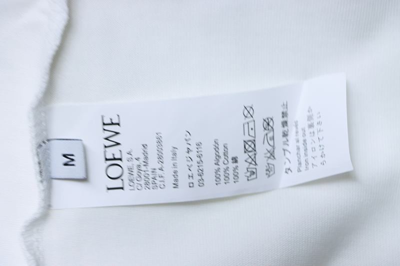 Loewe Pocket Embroidered Short Sleeve T-Shirt -2