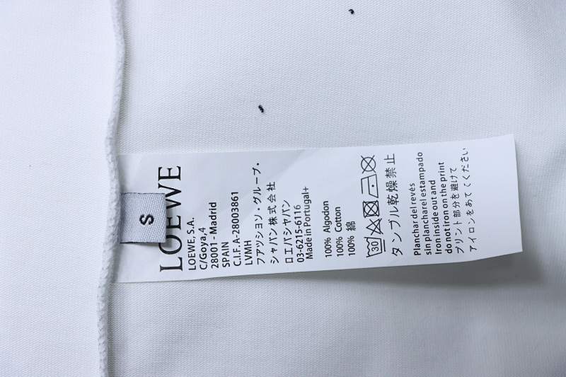 Loewe Print Short Sleeve T-Shirt