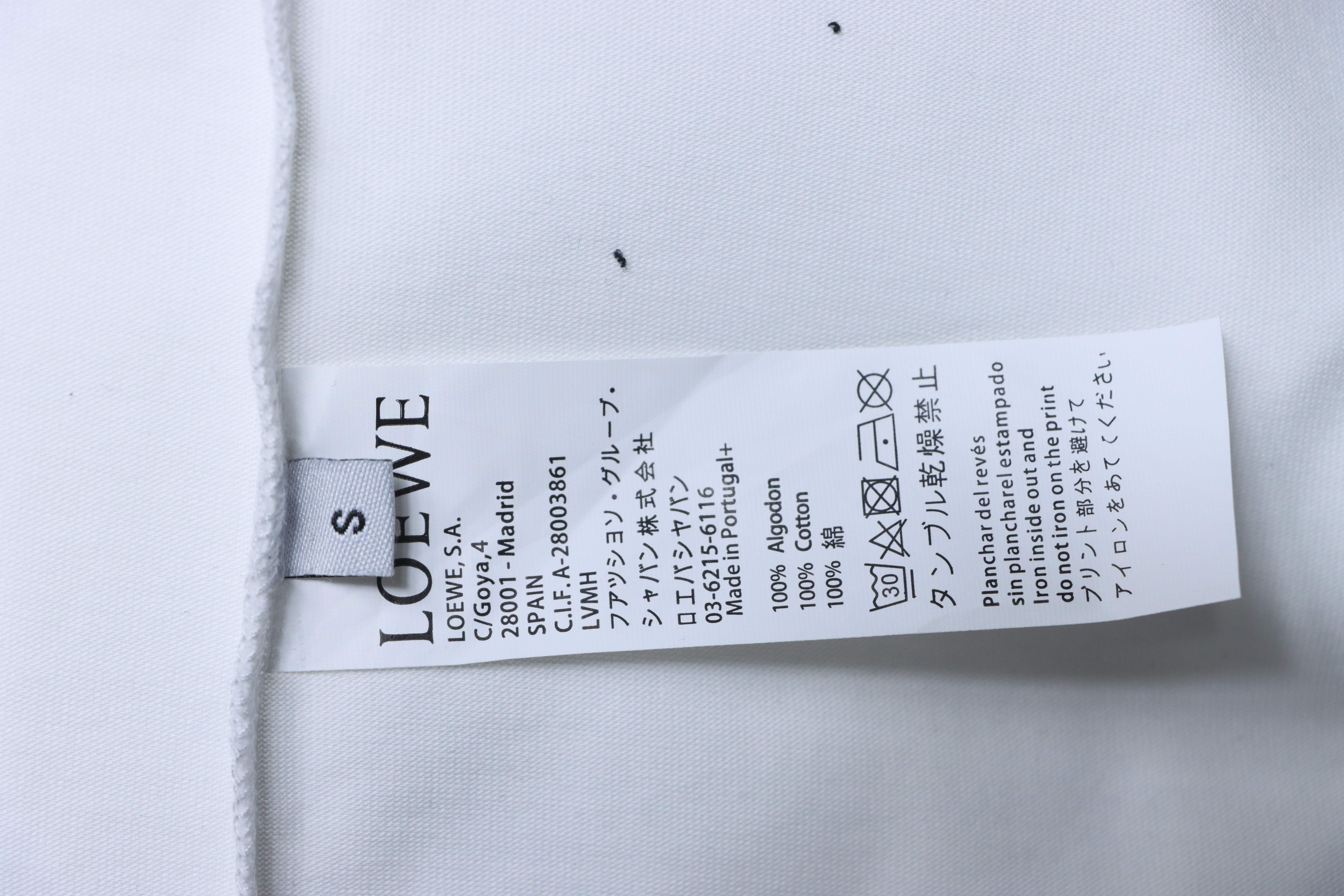 Loewe Print Short Sleeve T-Shirt