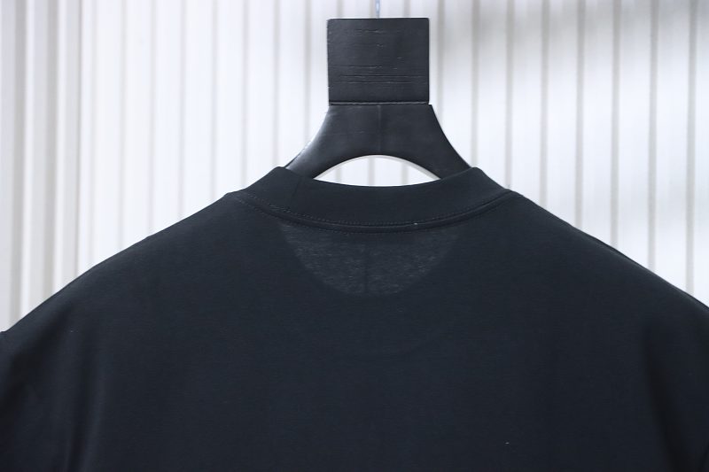 Loewe Tonal Embroidered Logo Short Sleeve T-Shirt -2