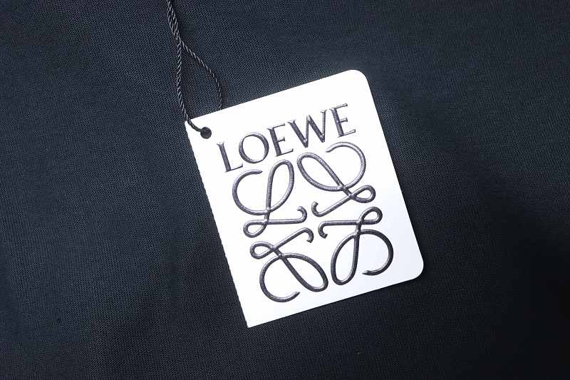 Loewe Tonal Embroidered Logo Short Sleeve T-Shirt -2