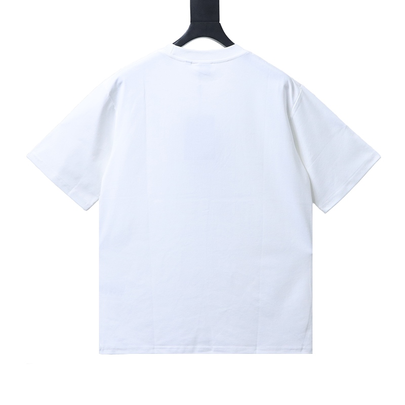 Loewe x On Collaboration Zip Pocket Logo Bonded Short Sleeve T-Shirt -1