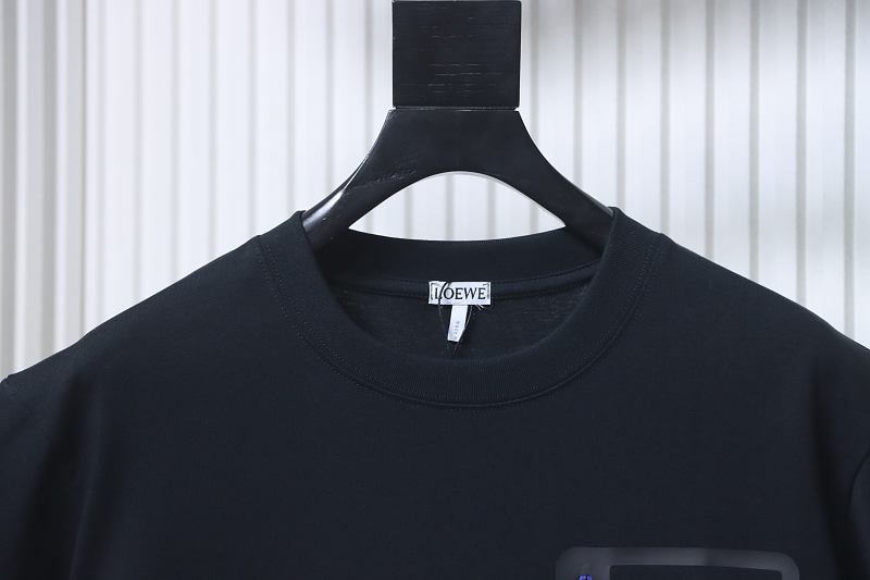 Loewe x On Collaboration Zip Pocket Logo Bonded Short Sleeve T-Shirt -2