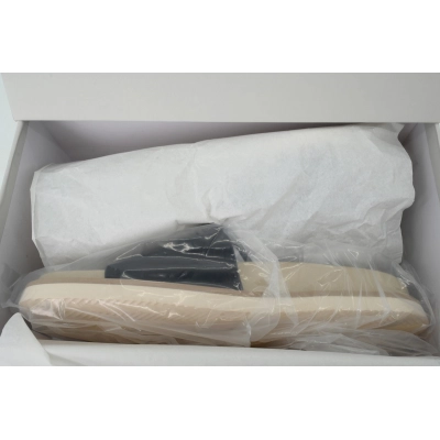 Brunello Cucinelli Suede Slide Sandals Black 02