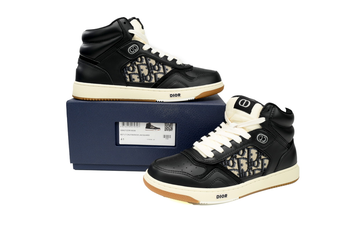 Dior B27 High Black White