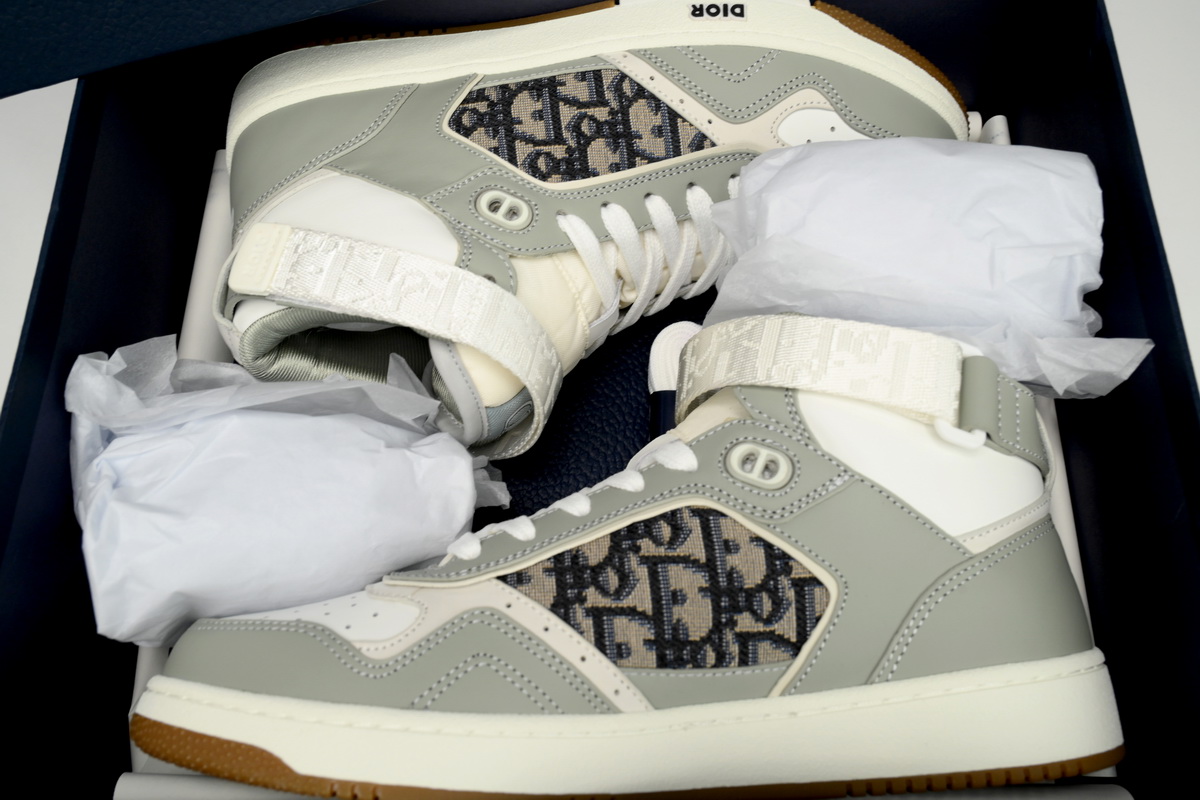 Dior B27 High White Grey