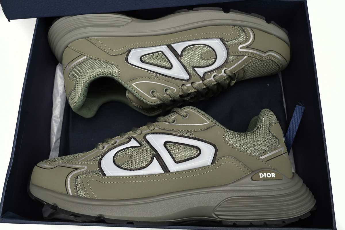 Dior B30 Low Top Olive 3SN279ZRD_H680