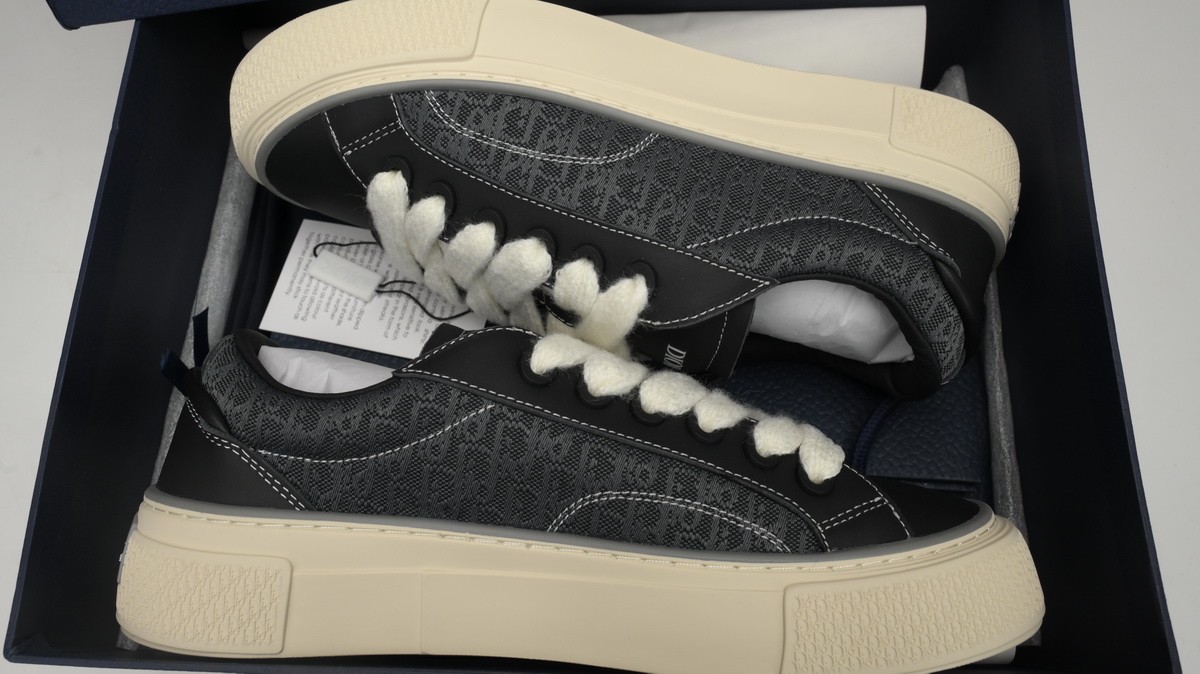 Dior B33 Denim Tears' B33 Sneakers Release Black 3SN272 ZIR1 6536