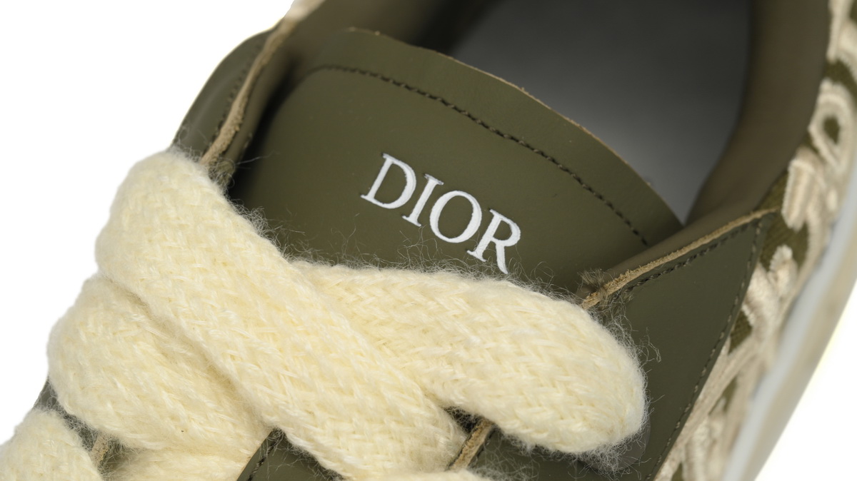 Dior B33 Denim Tears' B33 Sneakers Release Khaki Embroidery 3SN272 ZIR1 6536