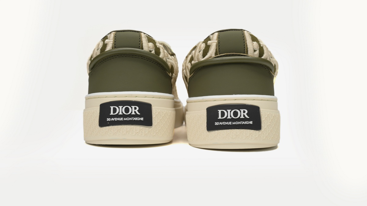 Dior B33 Denim Tears' B33 Sneakers Release Khaki Embroidery 3SN272 ZIR1 6536