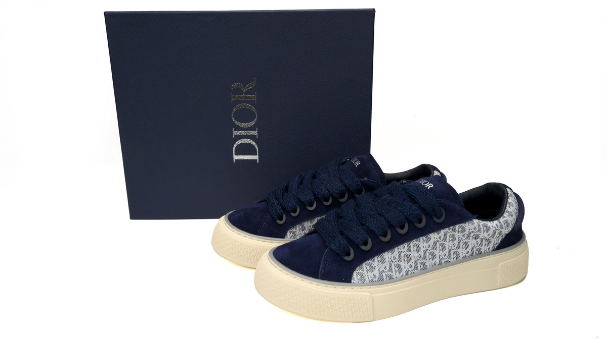 Dior B33 Denim Tears' B33 Sneakers Release White Blue 3SN272 ZIR1 6536