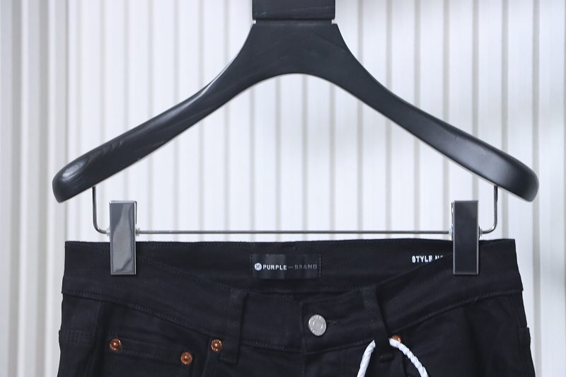 Purple Brand Pocket Distressed Slim Pants