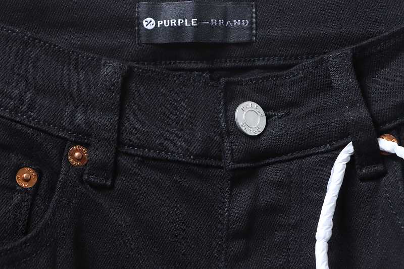 Purple Brand Pocket Distressed Slim Pants