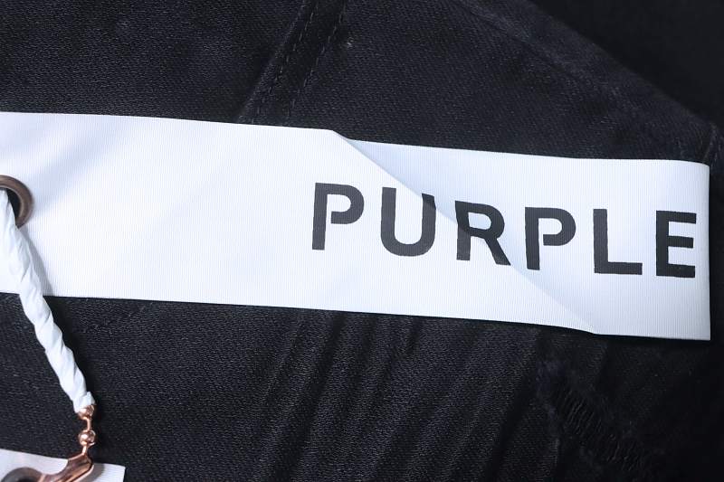 Purple Brand Pocket Distressed Slim Pants
