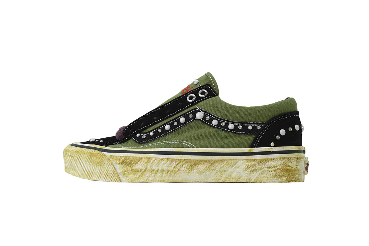 SATOSHI NAKAMOTO x Vans Old Skool Reissue 36 'Pearlized Army'