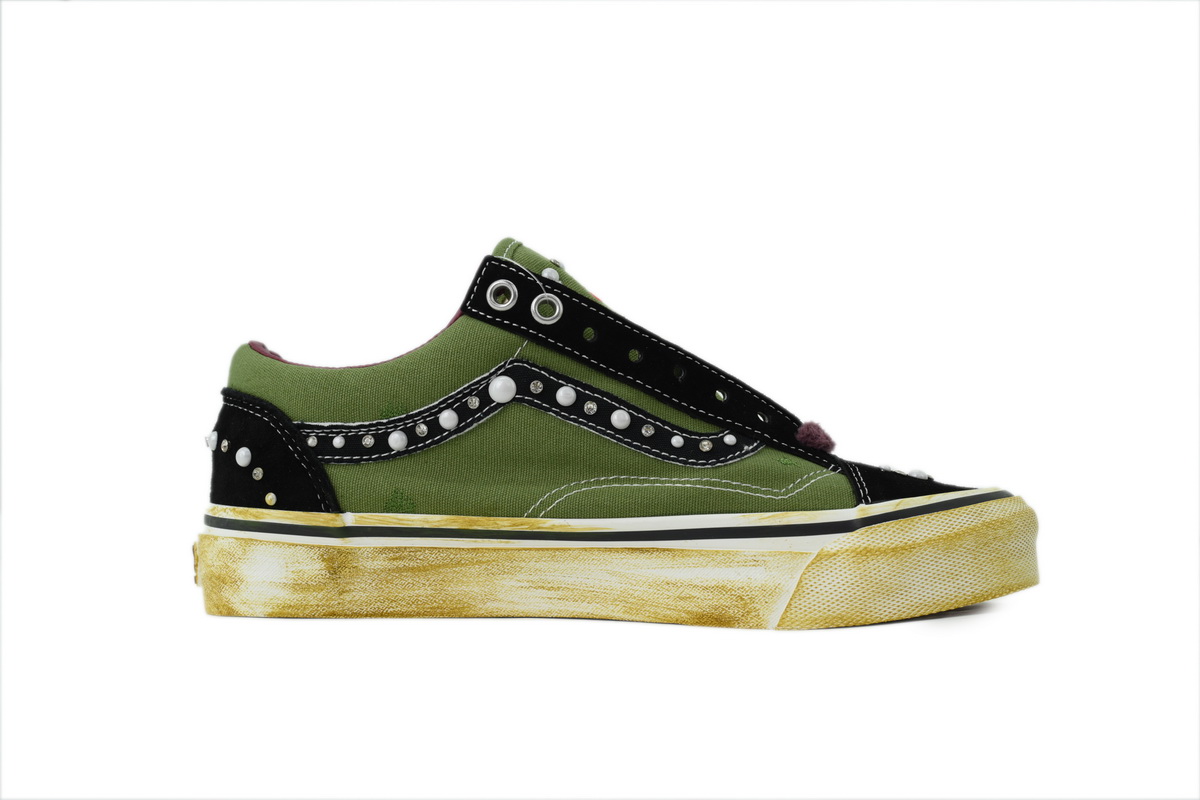 SATOSHI NAKAMOTO x Vans Old Skool Reissue 36 'Pearlized Army'
